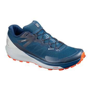 Salomon SENSE RIDE 3 GTX INVIS. FIT - Tmavomodre Zimne Topanky Panske, SALO105